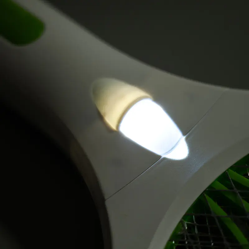 FF-988 1200mAh genopladeligt lithiumbatteri med LED-lys multifunktionel elektrisk myggesmækker FF-988 1200mAh genopladeligt lithiumbatteri med LED-lys multifunktionel elektrisk myggesmækker
