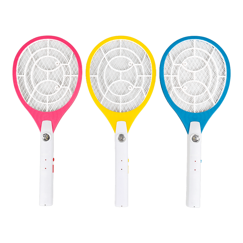 FF-678 3-farvet LED med stik bly-syre batteri 400mAh elektrisk myggesmækker