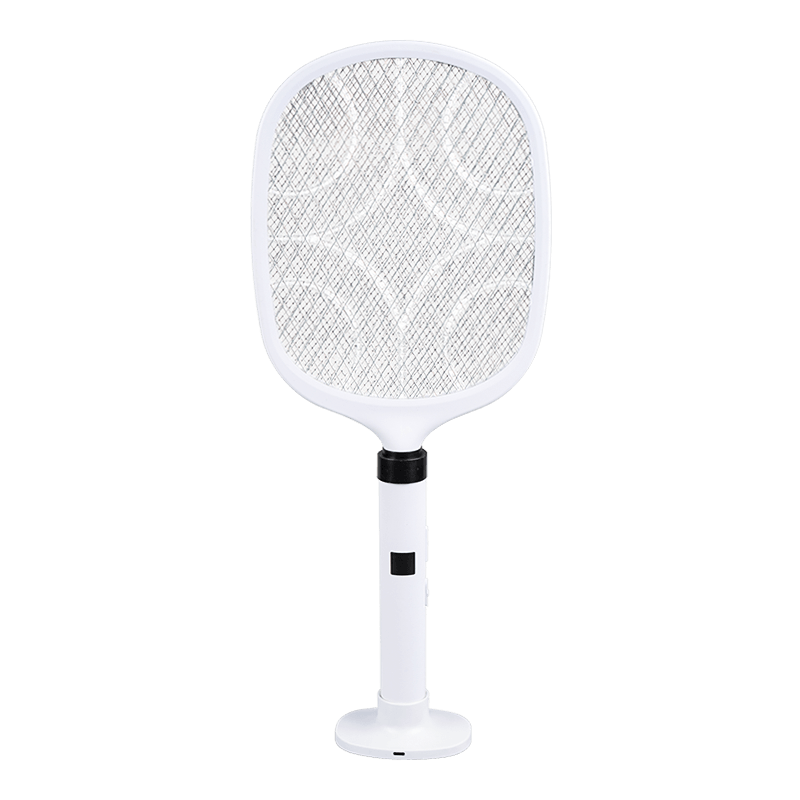 FF-882A 1200mAh lampe med broderet mønster USB-base elektrisk myggesmækker med skærm