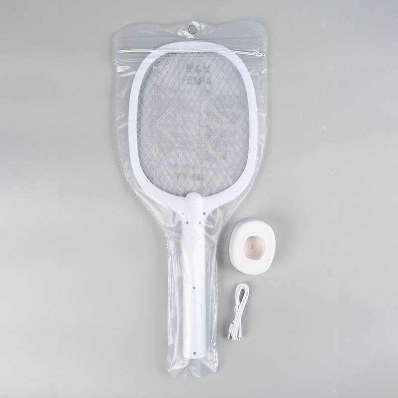 FF-888 1200mAh Wave LED Mosquito Swatter USB genopladelig FF-888 1200mAh Wave LED Mosquito Swatter USB genopladelig