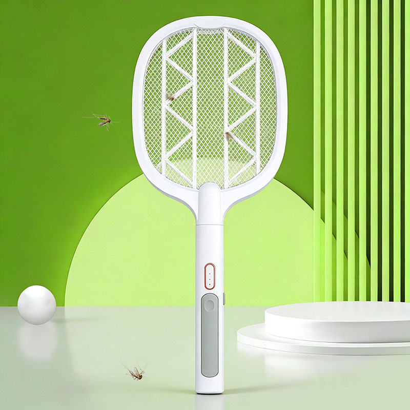 FF-888 1200mAh Wave LED Mosquito Swatter USB genopladelig FF-888 1200mAh Wave LED Mosquito Swatter USB genopladelig